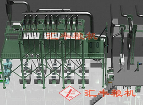 150t 小麦成套设备